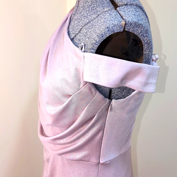 🎉Host Pick🎊Women's Elegant Mauve Evening Gown - Picture 7 of 12